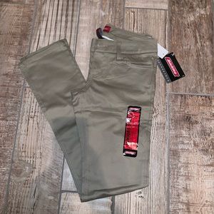 Dickies Junior Skinny Work Pant, Tan